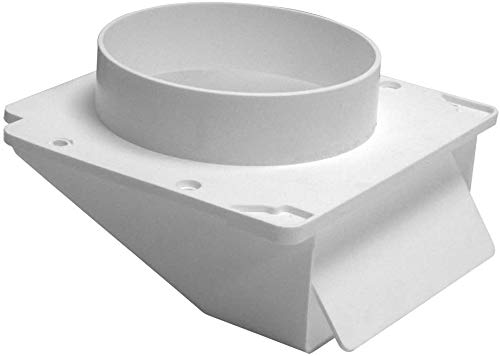Lambro Industries 143Wp Lambro""Dustries""Dustries Plastic Under Eave Vent, 4In, White, 2-Pack - Image 2